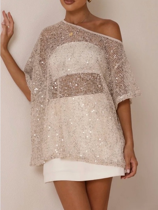 Billy J Tops - Billy J Sequin Top